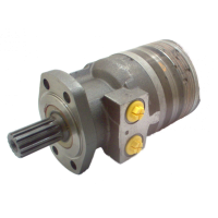 Motor Hidraulic Orbital 300 bar 141-786 cm³ Flansa Magento - 4 Bolt 133.35 mm - AX cu Caneluri 12/24 Ø31.75 mm TG Parker